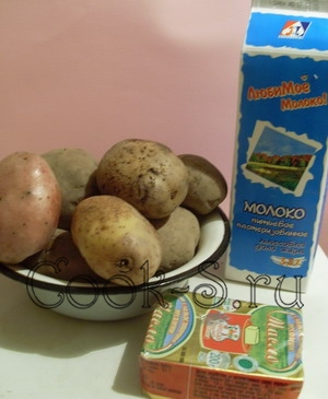 картофельное пюре - ингредиенты