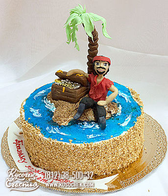 фото пиратский торт