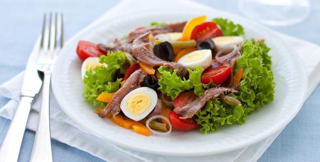 французский салат нисуаз классический рецепт