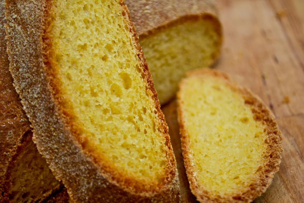 рецепт хлеба из кукурузной муки