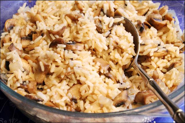 Блюда из вареного риса