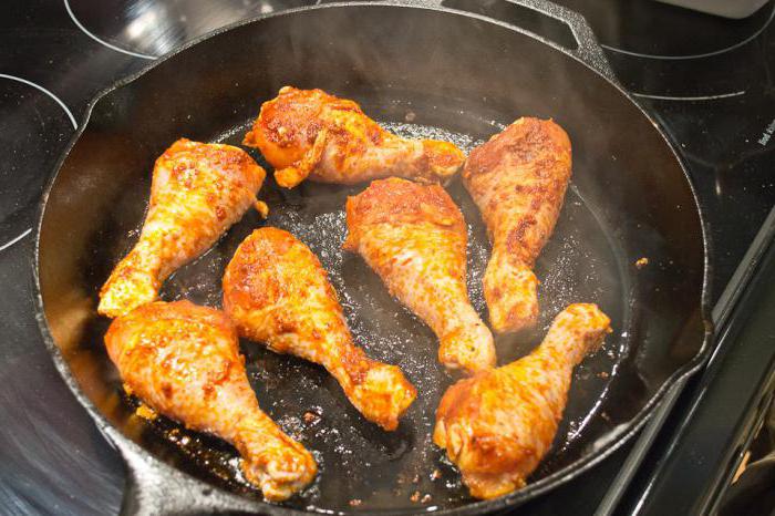 куриные голени на сковороде рецепт с фото