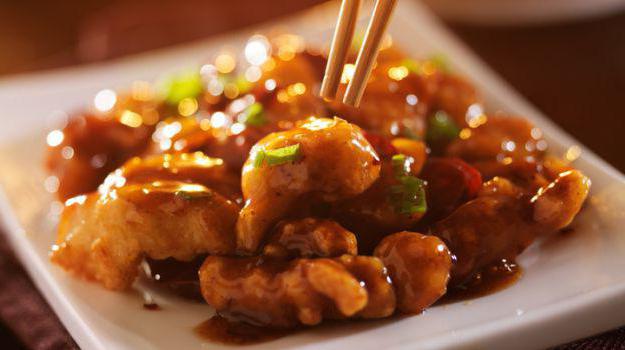 куриное филе в сладком соусе по китайски