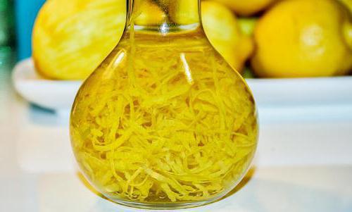 лимонная настойка на водке 