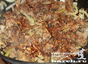 ragu is govyadini s kabachkami i baklaganami 07 Рагу из говядины с кабачками и баклажанами