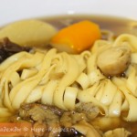 Рецепт вкусного супа с лапшой и грибами