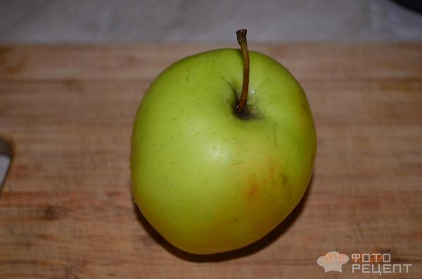 Печень нутрии с яблоками фото