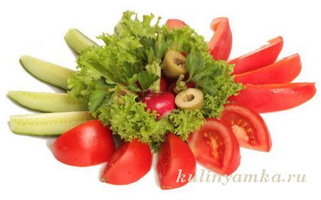 Овощная нарезка нарезка овощей фото