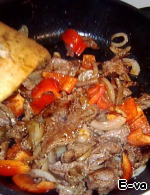 Мясное блюдо уйгурской кухни &quot;Тархамяк сяй&quot; ингредиенты