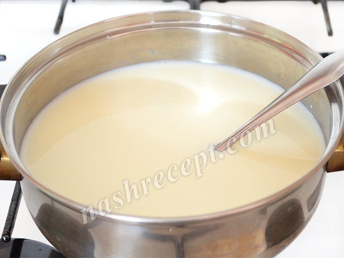 молоко для манной каши - moloko dlya mannoy kashi