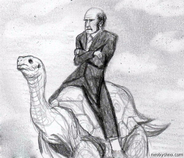 Дарвин и черепаха