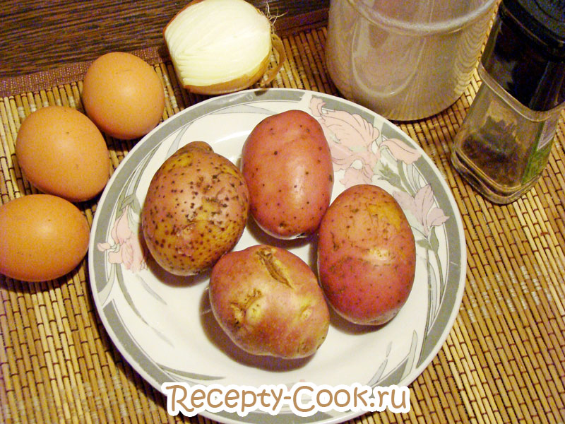 рецепт испанской картофельной тортильи