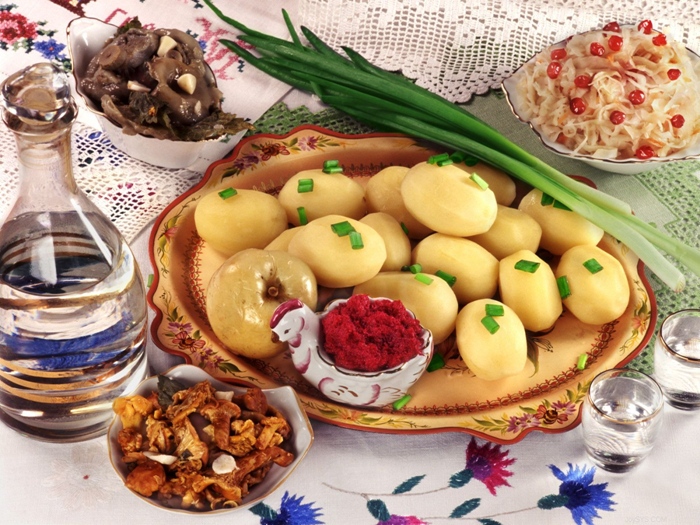 Популярная русская еда