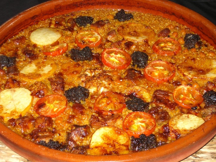Arroz al horno (запечённый рис)