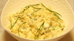 Картофельный салат с яйцами - Рецепт Бабушки Эммы