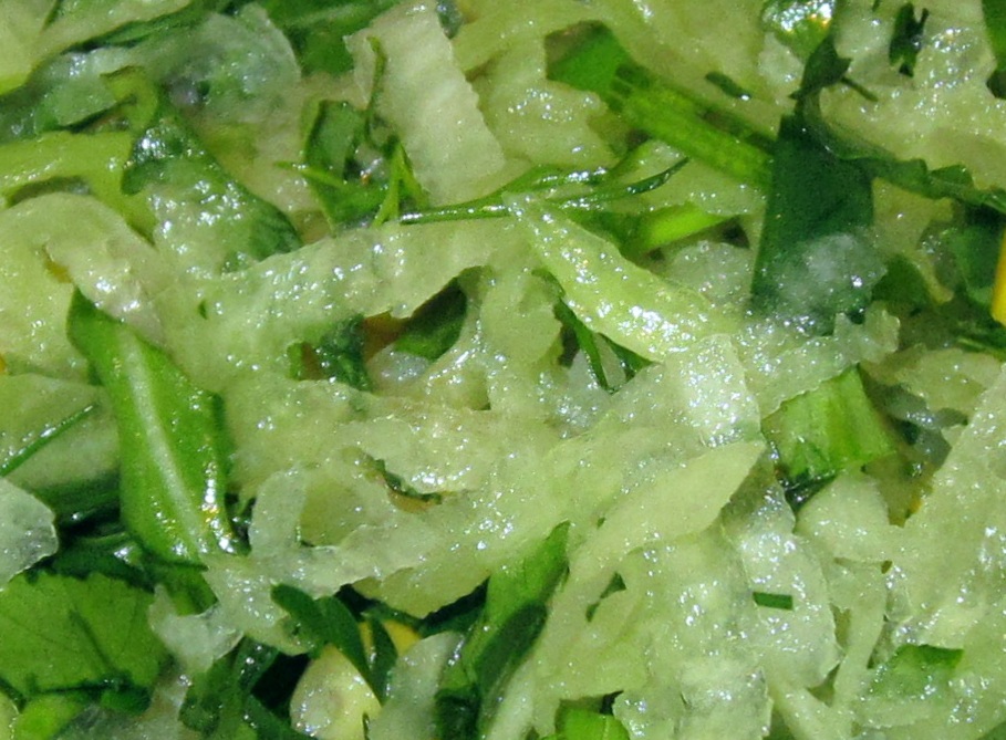простой салатик из маргеланской редьки