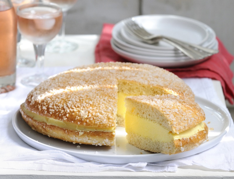10 блюд Прованса: торт Тропезьен