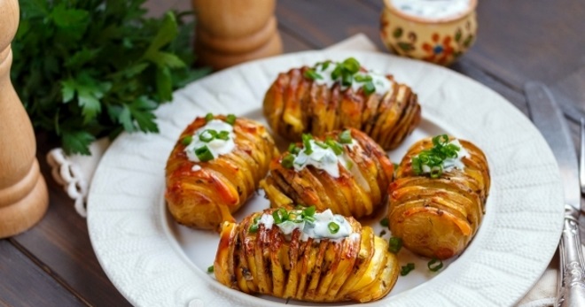 Картошка «Гармошка» - вкуснейшее блюдо для торжественного стола!