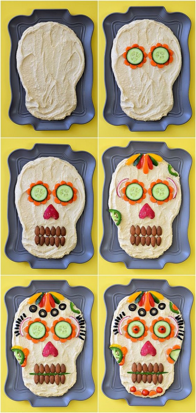 Блюда на Хэллоуин Очень страшное меню закуски 2