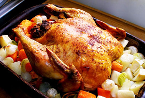 Как приготовить курицу жареную