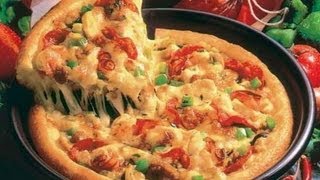 Пицца на сковороде за 10 минут/Pizza in a pan