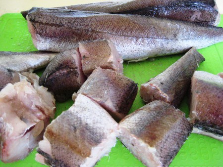 Жареная рыба под грузинским соусом баже — фото 5