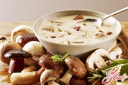 разные рецепты грибного супа