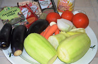 Продукты для соте из овощей