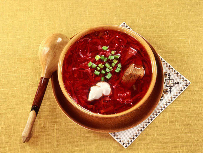 Борщ — традиционное блюдо восточных славян