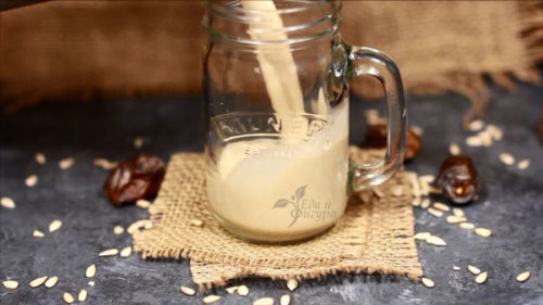 растительное молоко фото молока из семечек подсолнуха
