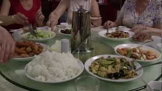 Всевозможная еда в китайских ресторанах