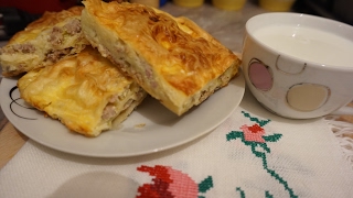 БУРЕК/сербский пирог с мясом/burek