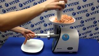 Рецепт приготовления куриных молочных сосисок в мясорубке VITEK VT-3604 W