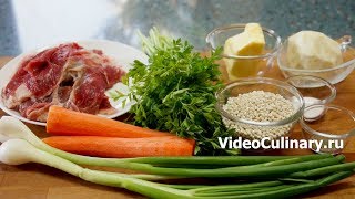Перловый суп с бараниной - Рецепт Бабушки Эммы