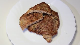 Отбивные из свинины / Pork chops | Видео Рецепт