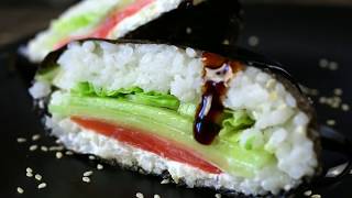 Как приготовить Суши-сэндвич Oнигиразу | Простой рецепт