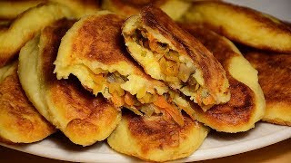 КАРТОФЕЛЬНЫЕ ЗРАЗЫ с грибами и капустой – сытное и вкусное блюдо на каждый день. Пошаговый рецепт