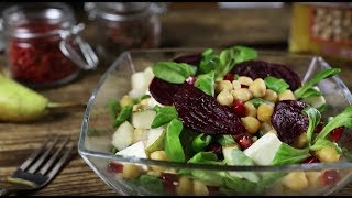 Как приготовить тёплый салат со свеклой и нутом | Простой рецепт Агро-Альянс