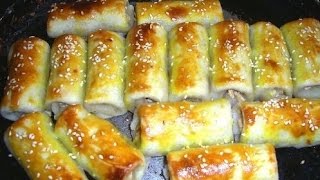 Мясные рулетики на скорую руку