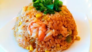 Китайская кухня. Жареный рис с кальмаром.
