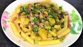 Печенка с кабачком - ароматное, сочное и очень вкусное блюдо на каждый день.