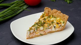 Пирог с яйцом и зеленым луком - Рецепты от Со Вкусом