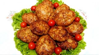 #КОТЛЕТЫ с гречкой #ГРЕЧАНИКИ Сочные и очень Вкусные Рецепт