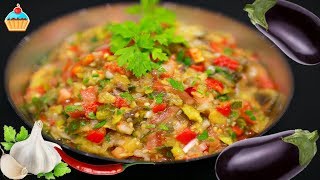 ИКРА ИЗ БАКЛАЖАНОВ ПО-УКРАИНСКИ / ЗАКУСКА - САЛАТ- ну. оОчень вкусно!