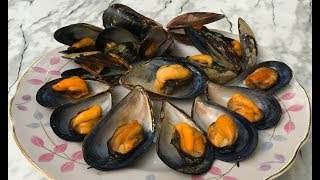 Мидии на Огне / Ловим и Готовим Черноморских Мидий / Mussels Recipe/ Простой Рецепт Мидий в Ракушках