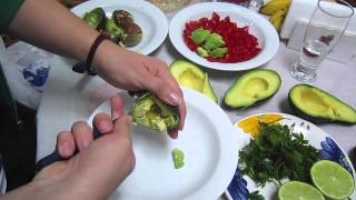 Рецепт Гуакамоле (из авокадо) Быстро, легко и вкусно!