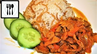 Что приготовить на ужин? Турецкий рассыпчатый рис и жареное мясо Чобан Кавурма