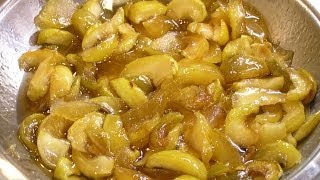 Яблочное варенье дольками / How to make Sliced apple jam ♡ English subtitles
