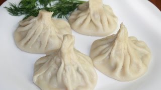 Хинкали. Очень вкусное блюдо грузинской кухни.