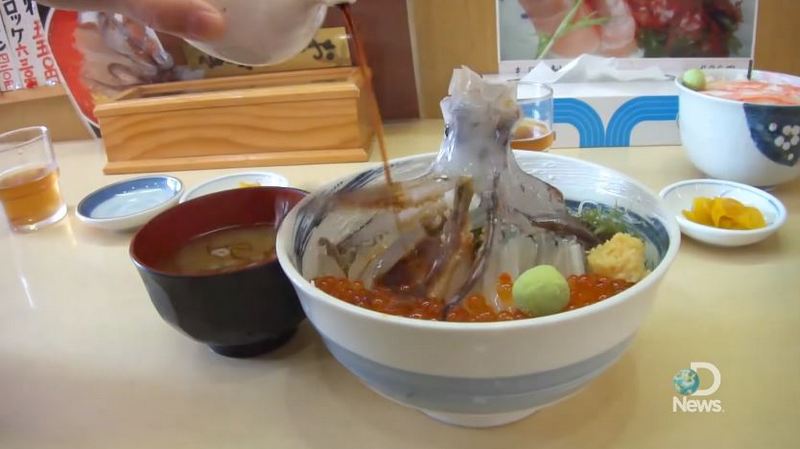 Необычные блюда японской кухни